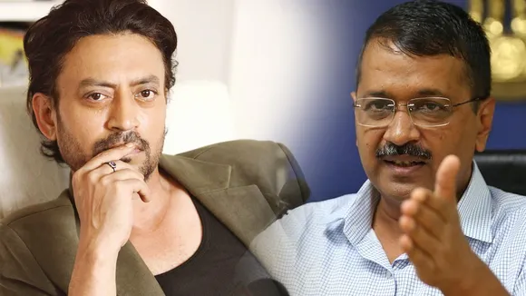 Arvind Kejriwal, Irrfan Khan