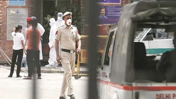Delhi Police Corona