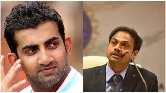 gautam gambhir msk prasad