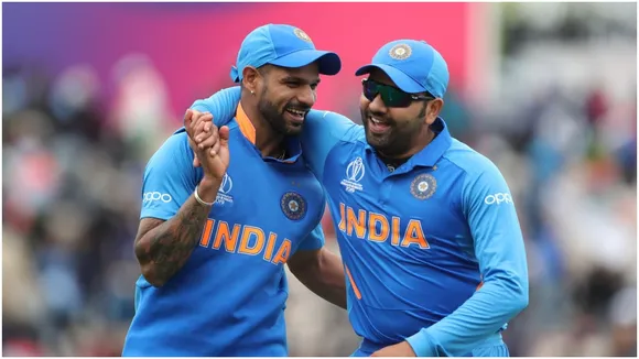 shikharDhawan rohitSharma ians