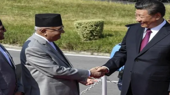 K P Sharma Oli Xi Jinping
