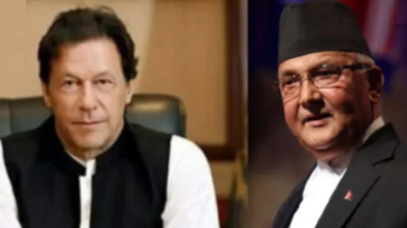Imran Khan KP Sharma Oli