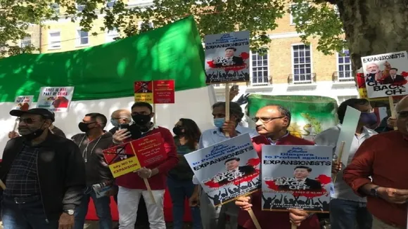 China Protest London