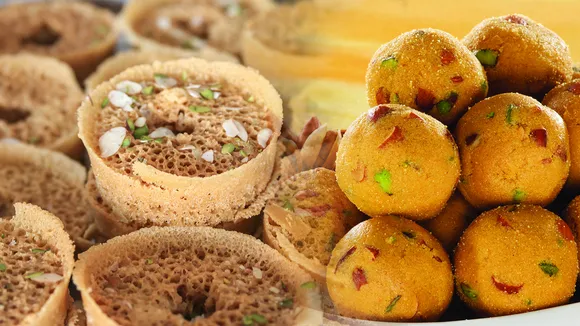 laddu ghevar