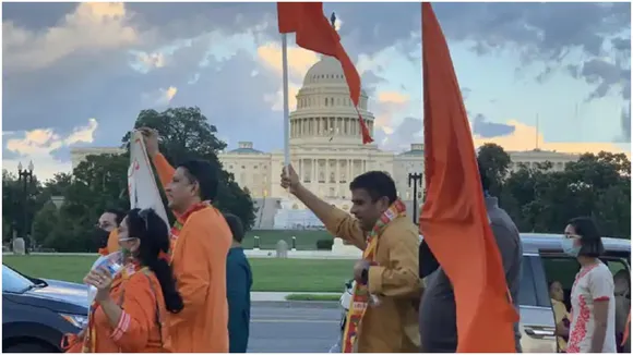 Ram mandir celebration in usa