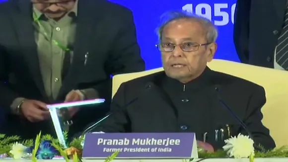 former President Pranab Mukherjee