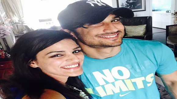 Shweta with Sushant
