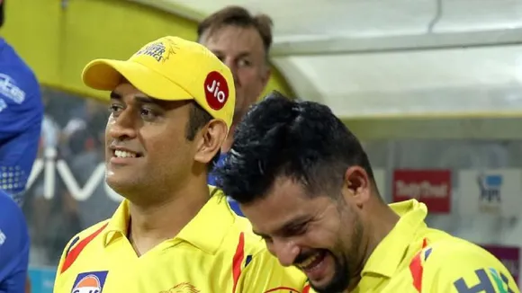 Dhoni and Raina
