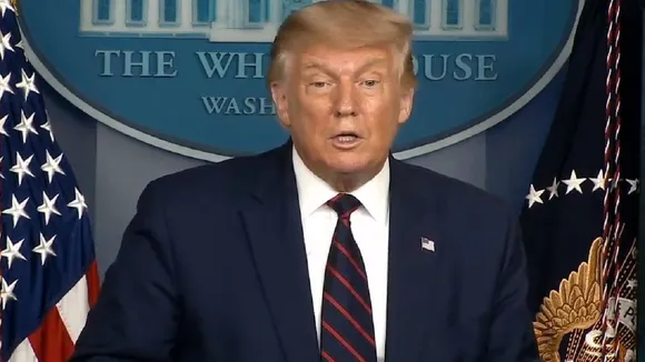 US President Donald trump