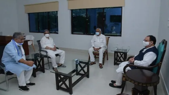 JP NADDA and NITISH