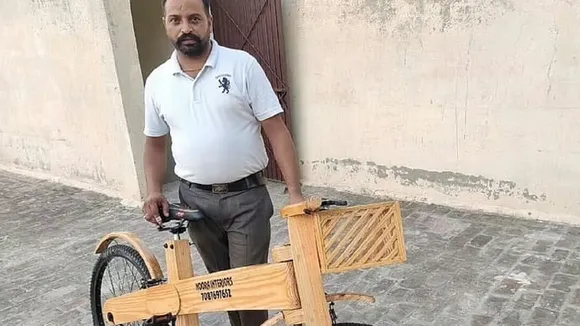 wooden cycle