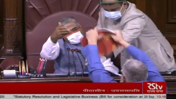 RajyaSabha Agriculture Bill