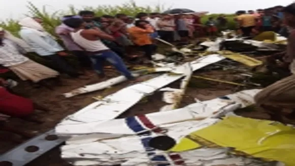Helicopter Crash in UP