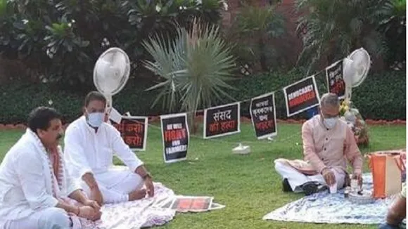 Protest in MP