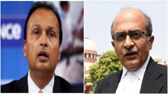 Anil Ambani Prashant Bhushan