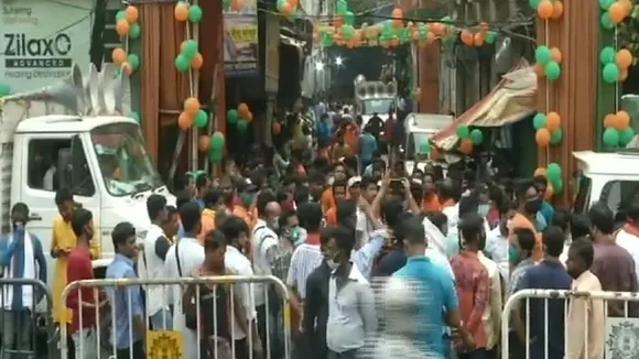 West Bengal BJP protest