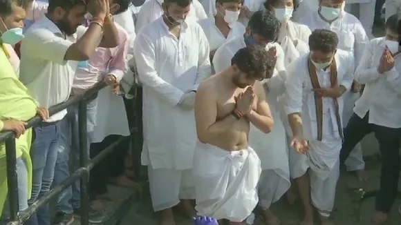 chirag paswan ram vilas paswan funeral