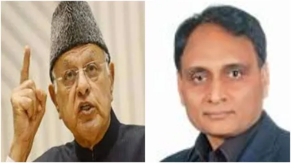 Farooq Abdullah vs Rakesh Sinha
