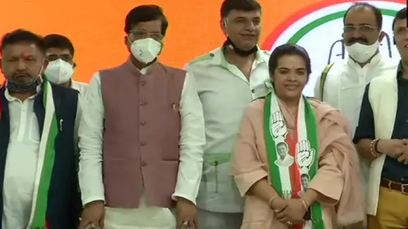 suhashini joins congress