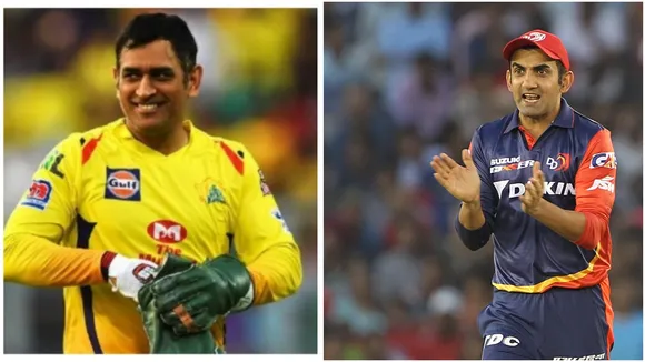gambhir dhoni