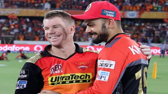 David Warner Virat Kohli