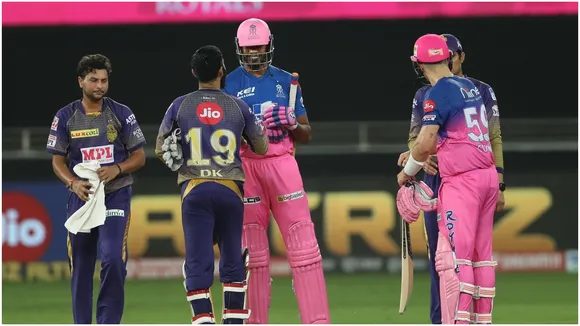kkr vs rr LIVE