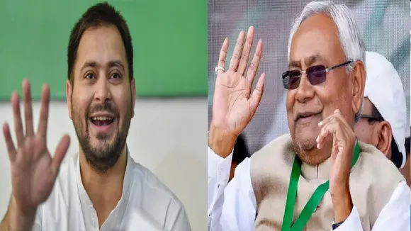 Nitish Kumar and Tejashwi Yadav