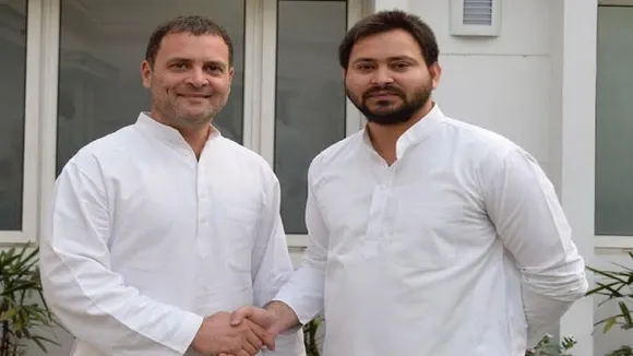 Rahul Gandhi and Tejashwi Yadav