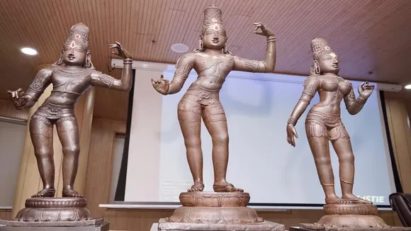 bronze statue