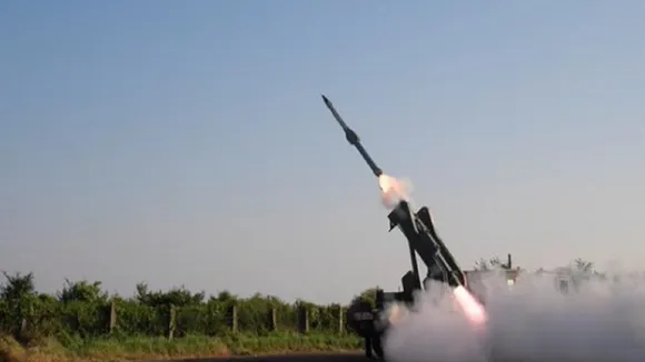 QRSAM Missile Test