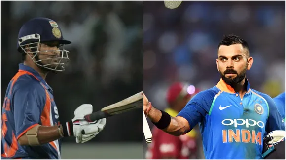 virat kohlivsSachinTendulkar