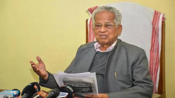 असम के पूर्व मुख्यमंत्री तरुण गोगोई