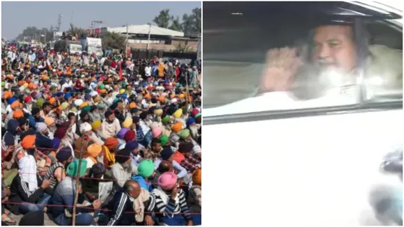 farmers protest