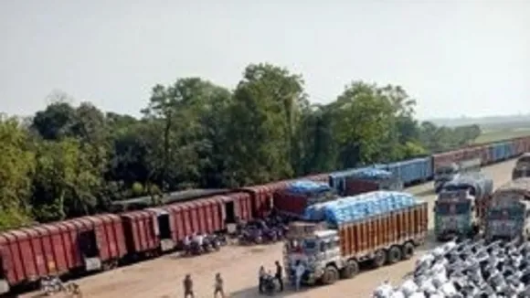 Indian Railways freight loading
