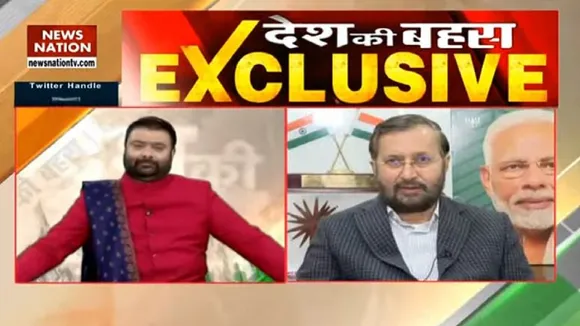 केंद्रीय मंत्री प्रकाश जावड़ेकर