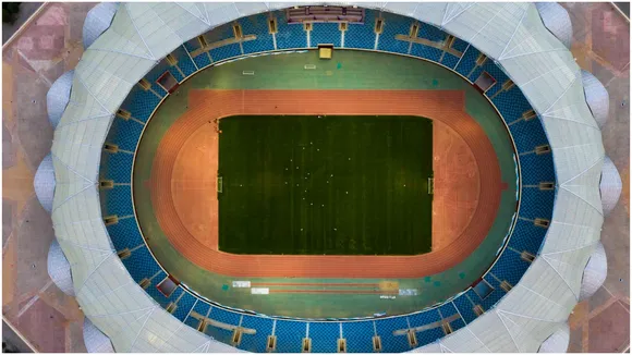 Football symbolic photo