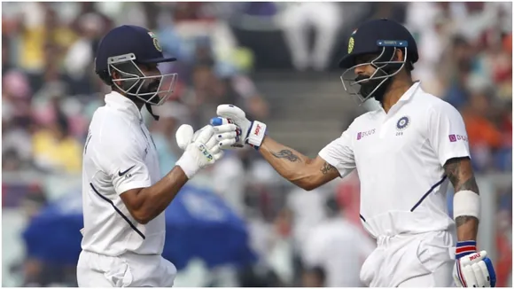 Virat Kohli and Ajinkya Rahane