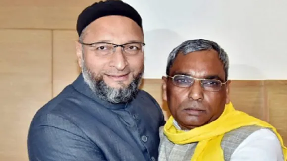 Asaduddin Owaisi And Omprakash Rajbhar