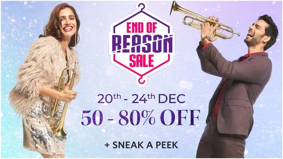 Myntra End Of Reason Sale 20th-24th Dec