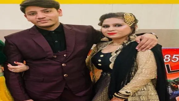 गुलनाज और उसका पति सलमान