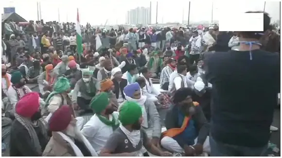 farmers protest