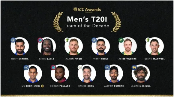 Dhoni selected as captain of ICC T20 team of this decade