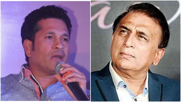 sachin tendulkar sunil gavaskar