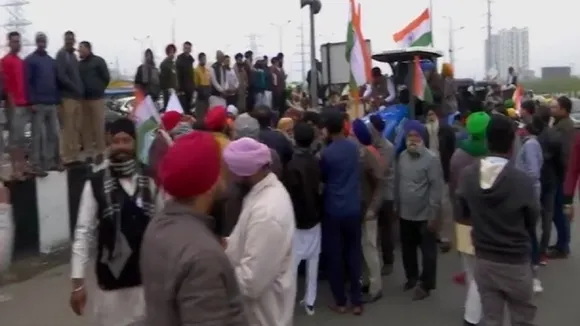 farmers protest