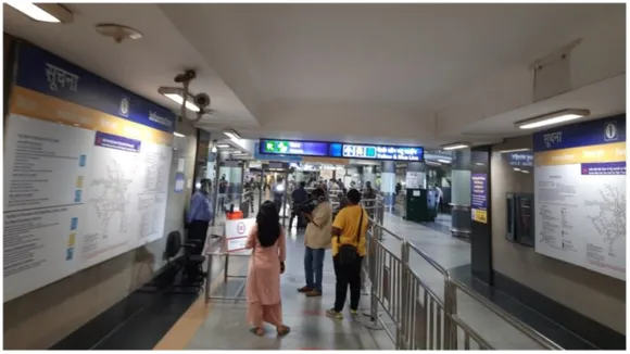 Delhi Metro Station