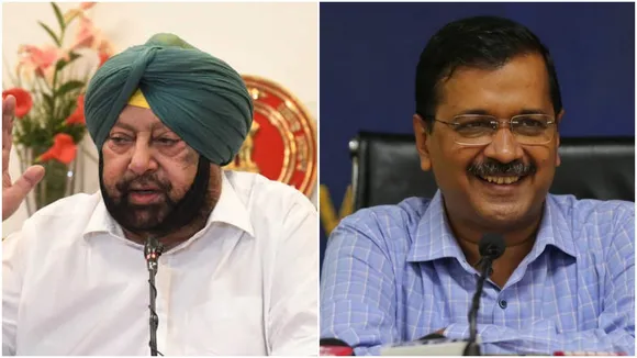 amarinder singh & arvind kejriwal