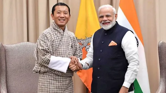 pm modi with bhutan pm