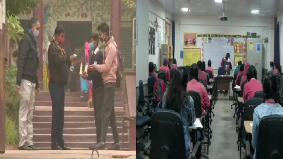 delhi school reopen