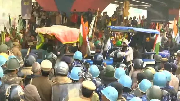 farmers protest