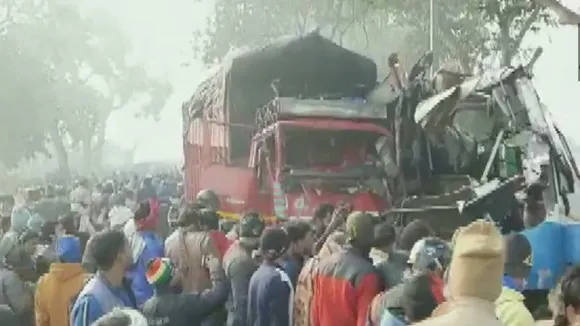 Moradabad road accident